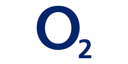 o2 logo - Representing the brand.