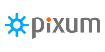 Pixum logo - Representing the brand.