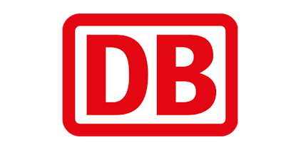Deutsche Bahn logo - Representing the brand.