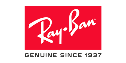 Ray-Ban logo - Representing the brand.