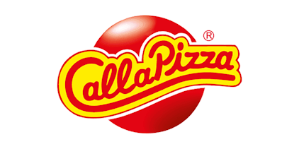 Call a Pizza logo - Representing the brand.