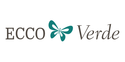 Ecco Verde logo - Representing the brand.