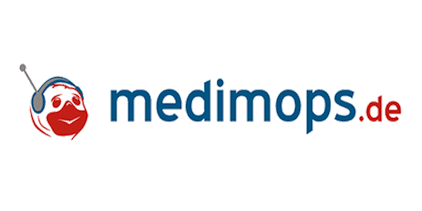 Medimops logo - Representing the brand.