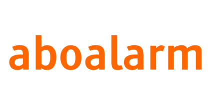 Aboalarm logo - Representing the brand.