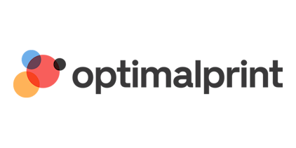 Optimalprint logo - Representing the brand.