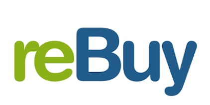 reBuy logo - Representing the brand.