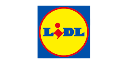 Lidl logo - Representing the brand.