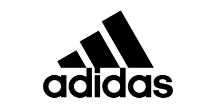 adidas logo - Representing the brand.