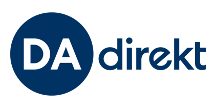 DA Direkt logo - Representing the brand.