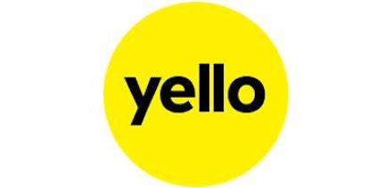 Yello logo - Representing the brand.