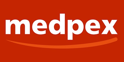 Medpex logo - Representing the brand.