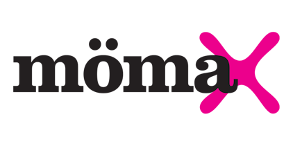 mömax logo - Representing the brand.