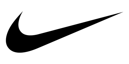 Nike logo - Representing the brand.