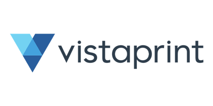 VistaPrint logo - Representing the brand.