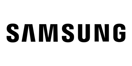 SAMSUNG logo - Representing the brand.