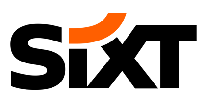 Sixt logo - Representing the brand.