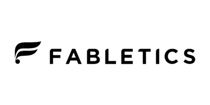 Fabletics logo - Representing the brand.