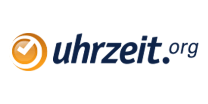Uhrzeit.org logo - Representing the brand.